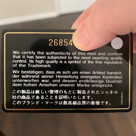 Chanel Caviar Quilted Black Clutch - Picture 10 of 10